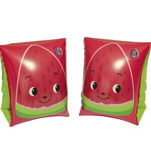 H2O Go! Kids Armbands Floaties, Melon Red, Ages 3-6, 6.5" x 5" x 6" Inflated